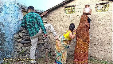 Indian Stepmother-in-law And Stepdaughter Ravished By Their Shared Step Son-in-law – Hindi Dirty Talk Threesome