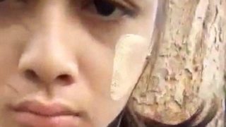 Hairy Assamese Girlfriend Gets Fucked Outdoors