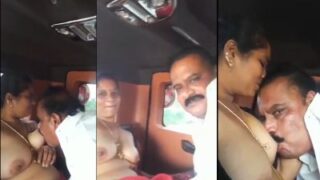 Politician’s Car Carnality: Sucking Tits In Public