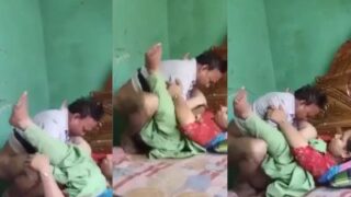 Auntie Settles Her Rent By Spreading Her Legs For The Landlord