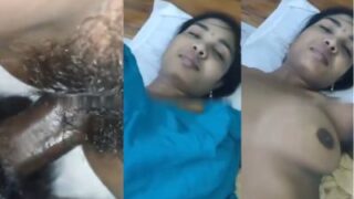 Desi Babe’s Tight Pussy Stretched By A Massive Cock