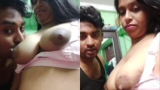 Horny Stud Devours Massive Milk-filled Tits In Steamy Indian Fuck Scene