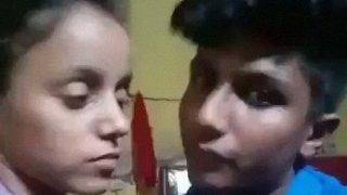 Rustic Indian Lovers Share A Steamy Makeout Session