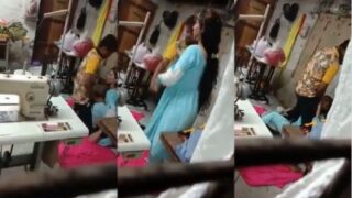 Savage Tailor Pounds His Hot Client Senseless