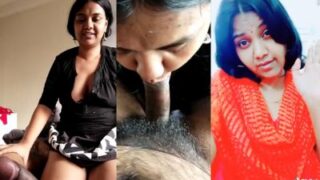 Stepson Secretly Films His Indian Stepmother Giving Him A Deepthroat Blowjob