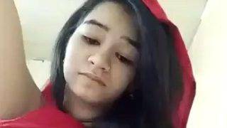 Sultry Pakistani Beauty Spreads Her Wet Pussy Wide For Deep Finger Fucking