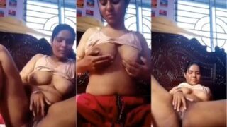 Desi Bhabhi Flaunts Her Creamy Tits And Dripping Cunt