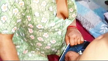 Indian Bhabhi’s Tight Pussy Fucked Hard With Clear Hindi Moans