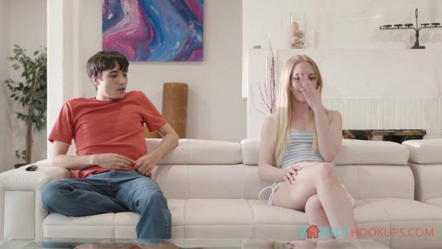 Emma Starletto Gets Passed Around In A Nasty Family Hookup Session