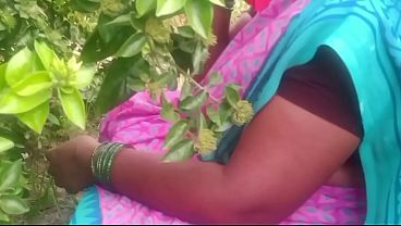 Indian Bhabhi Outdoor Fuck In Village, Wild And Horny Under The Open Sky
