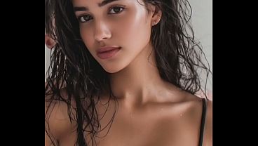 Slick Bollywood Ai Babe In Satin, Ready For Some Naughty Hindi Softcore Action.
