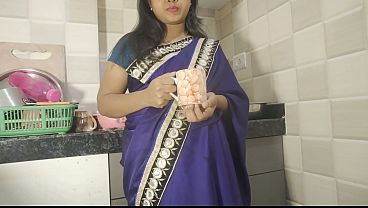 Desi Bhabhi Was Sipping Chai In The Kitchen When Her Neighbor Came And Fucked Her Tight.