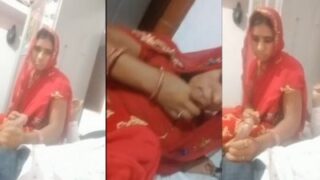 Bhabhi Strokes Young Devar’s Cock In Hot Rajasthani Style.